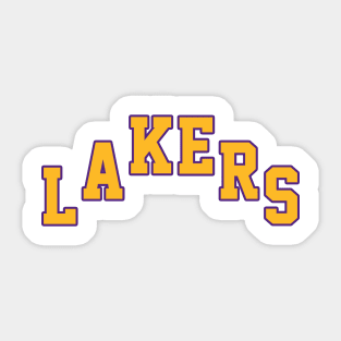 Los Angeles Lakers City Edition Sticker